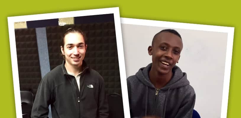 Today I met Yonatan and Amir at two different AMIT programs. While each young man has his own unique story, both shared similar challenges in school.