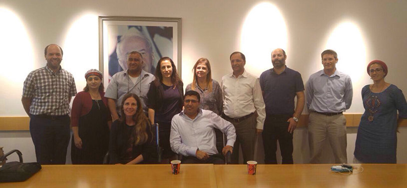 The AMIT Network Visits Yitzkah Rabin Center