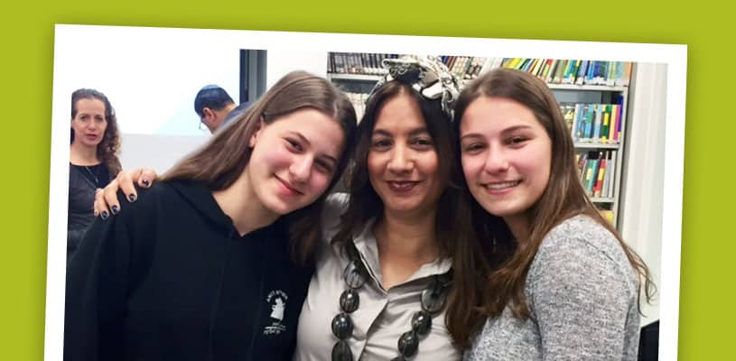 Ofra Pe’er, the principal at AMIT Renanim Junior and Senior Science and Technology High School for Girls, believes that the next Prime Minister of Israel will come from her school.