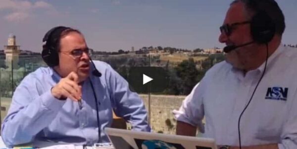 Andy Goldstein with Nachum Segal