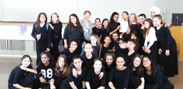 6th grade girls at AMIT Noam in Kfar Batya