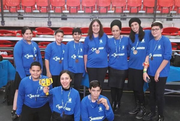 AMIT Yud Ashdod High School swept the FIRST LEGO League (FLL) regional robotics contest