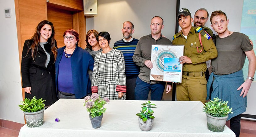 AMIT Ramle students recognized for social initiatives