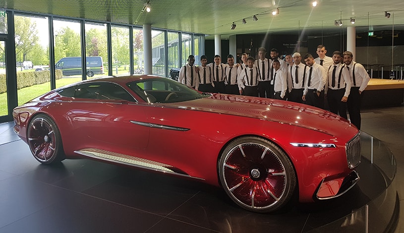 AMIT students get revved up at Mercedes and Porsche plants in Germany