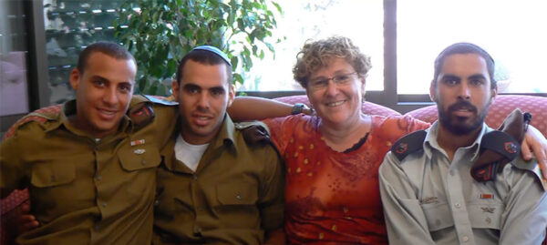 Miriam Peretz talking about one of her two sons