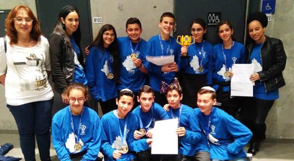 REPRESENTING ISRAEL AT ROBOTICS COMPETITION