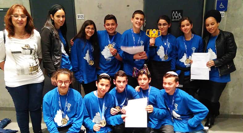REPRESENTING ISRAEL AT ROBOTICS COMPETITION