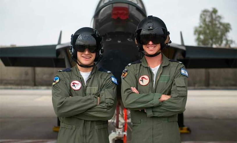 4 Gwen Straus graduates soar into the Israeli air force