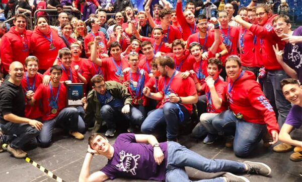 AMIT Mr. & Mrs. Lester Sutker Art and Sciences Jr. and Sr. High School for Boys wins top spot at national robotics contest