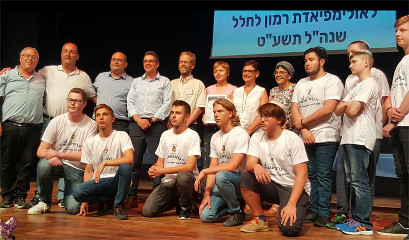 AMIT Karmiel students make it to finals of Ilan Ramon science olympics