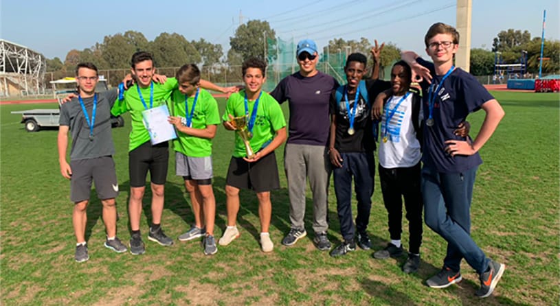 AMIT Wasserman students nab athletics gold