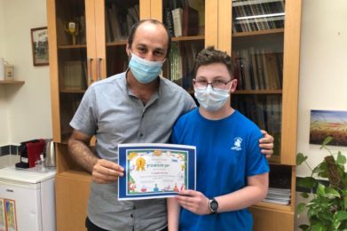 Physics Olympics Gold Medalist Yan Movshowitz