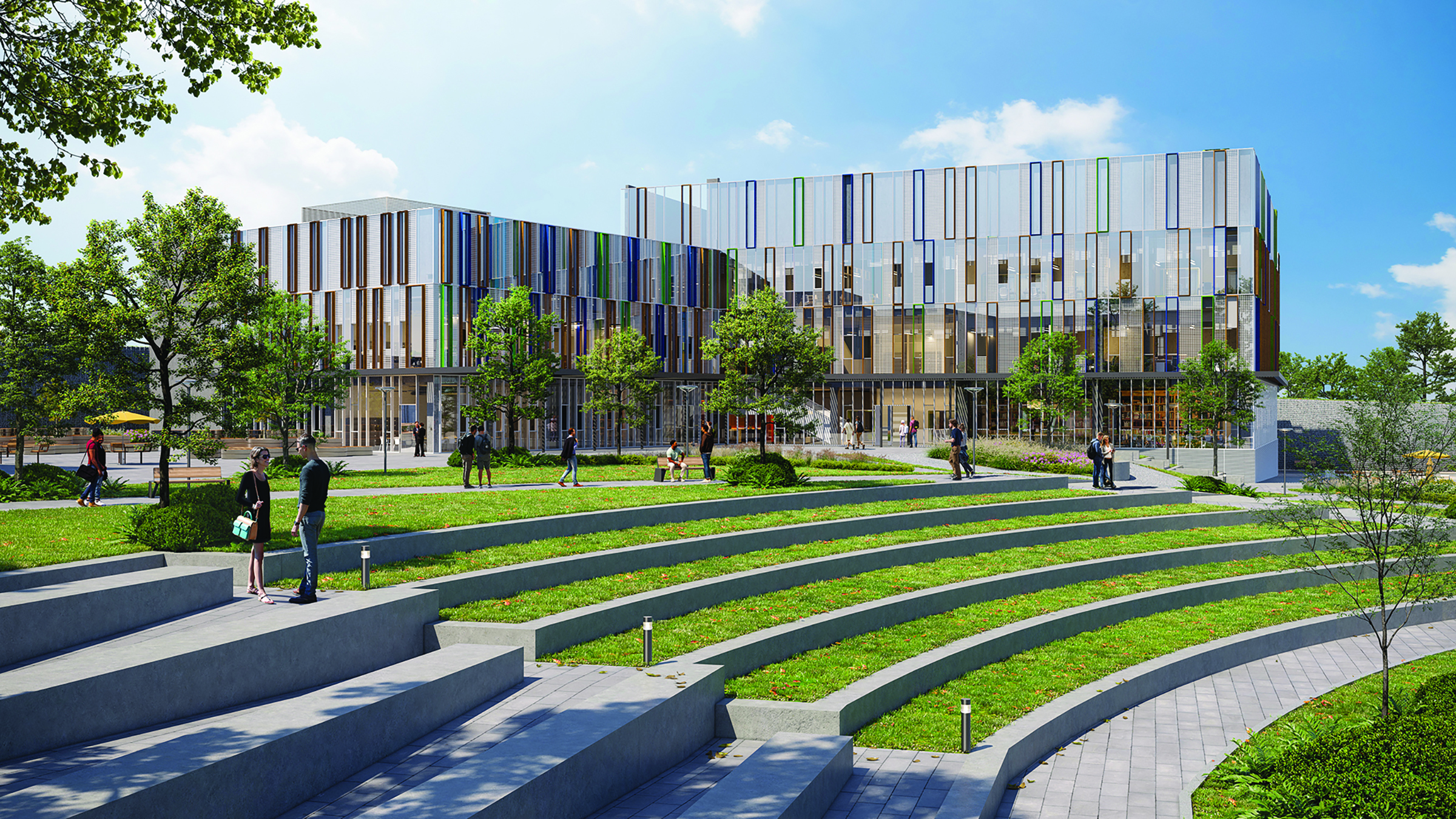 2 Lookstein Center photo, Amphitheater rendering